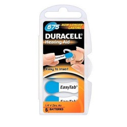 Duracell DA675 Baterijos klausos aparatams 
